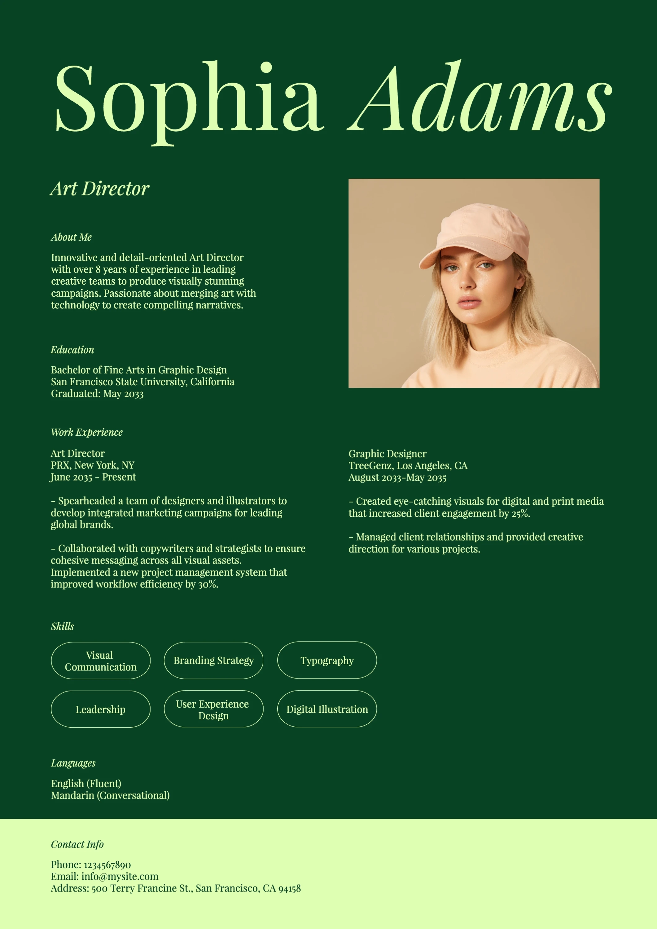 Modern Colorful Creative  Resume