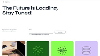 Coming Soon website templates - Website Coming Soon (Cheerful)