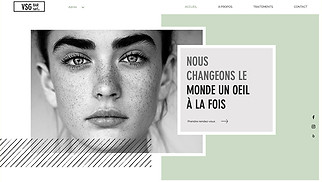 Templates de sites web Beauté et cheveux - Salon de beauté
