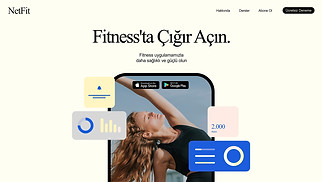Yeni Şablonlar site şablonları - App Launch