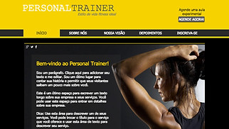 Templates de Esportes - Treinador(a) de ginástica