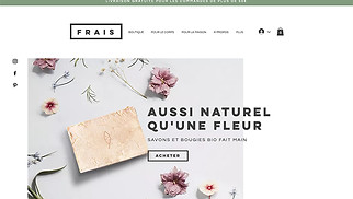 Templates de sites web Populaires - Magasin santé et bien-être