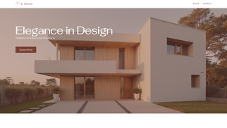 Architecture website templates - Architectural Design Firm (Sleek)
