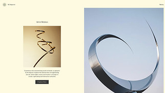 Visual Arts website templates - Artist (Pastel)