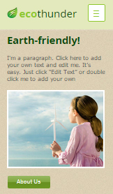 Mẫu trang web Phi lợi nhuận – Tổ chức phi chính phủ về môi trường