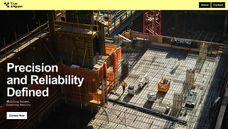 All website templates - Construction Company (Simple)