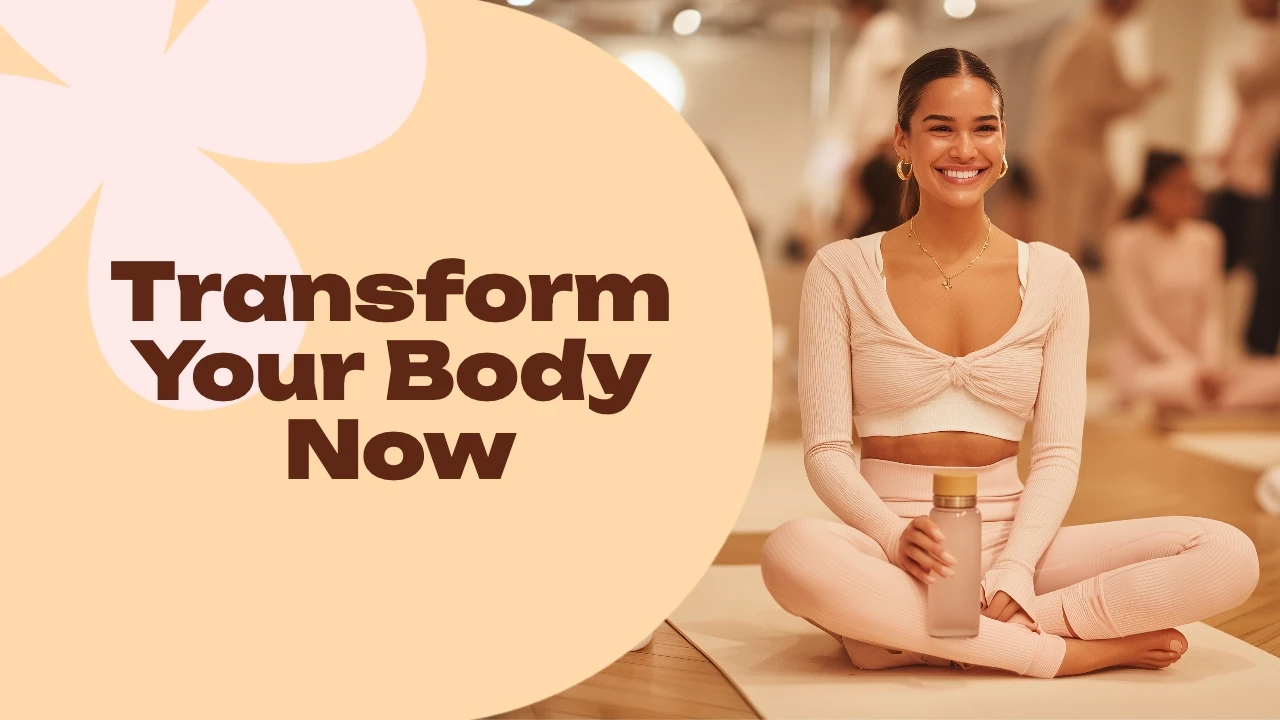 Organic Clean Collage Health & Fitness YouTube Thumbnail