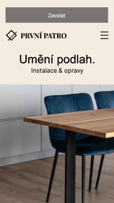 Podnikání website templates – Podlahové studio