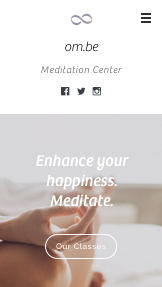 Mẫu trang web Sức khỏe – Trung tâm thiền