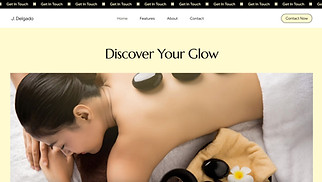 Wellness website templates - Medical Spa (Bright)