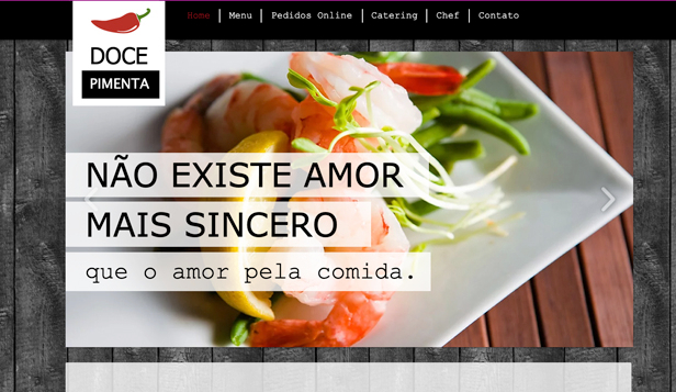Restaurantes e Comida website templates – Serviço de Buffet
