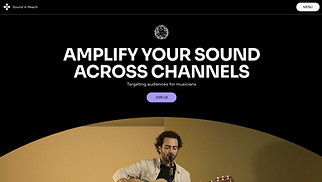 Marketing & Advertising website templates - Digital Marketing (Bold)