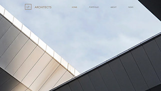 เทมเพลตเว็บไซต์ อสังหาริมทรัพย์ - บริษัทสถาปนิก