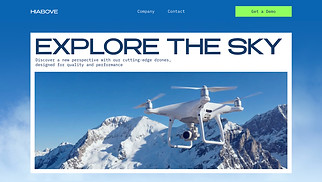 Template siti web Landing Page - Start Up Landing Page (Clean)