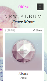 Mẫu trang web Ca sĩ và Nhạc sĩ – Musician