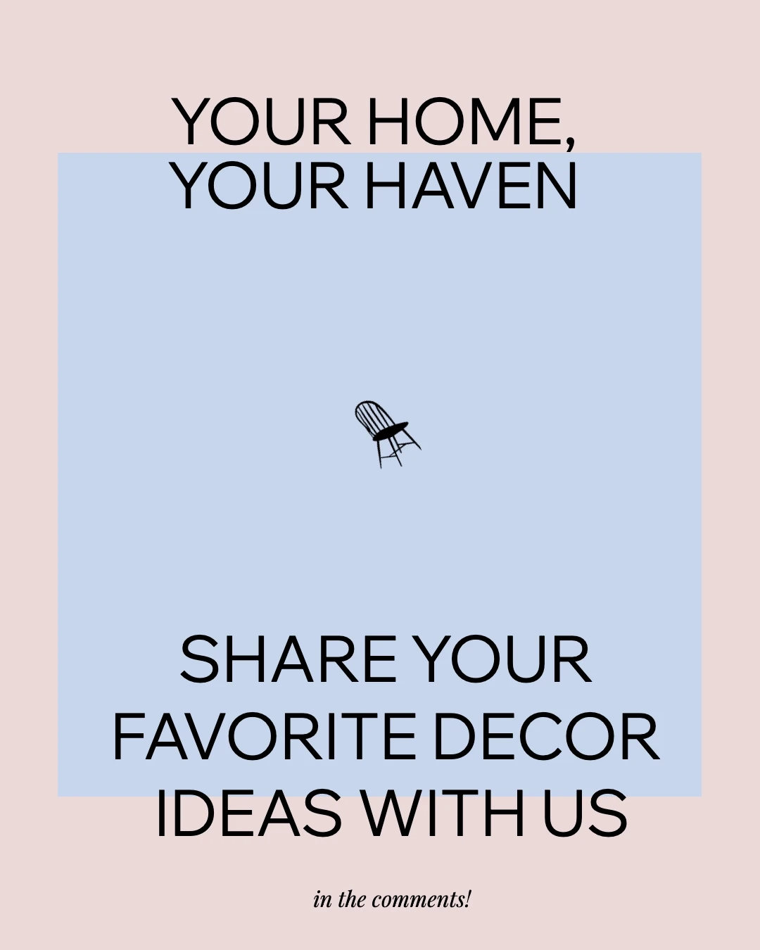 Simple Minimalist Modern  Home & Lifestyle Facebook Post