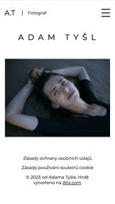 Vše website templates – Fotograf