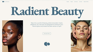  website templates - Cosmetician (Chic)