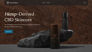 CBD Website Templates eCommerce Wix com