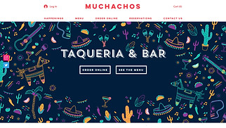 Restaurant website templates - Mexicaans restaurant