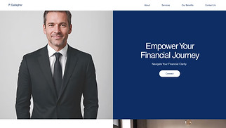 Business website templates - Mortgage Company (Business)
