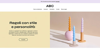 Template Nuovi template per siti web - Negozio di Articoli Regalo