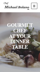 Mẫu trang web Phục vụ ăn uống và Đầu bếp – Đầu bếp