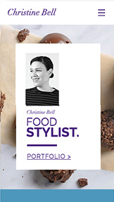 Mẫu trang web Xây dựng thương hiệu – Nhà tạo mẫu đồ ăn