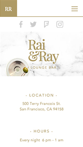 Mẫu trang web Bar và Club – Thanh