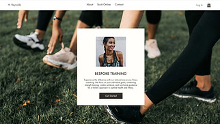  website templates - Personal Trainer (Personalized)