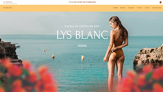Templates de sites web Tous - Boutique de maillots de bain