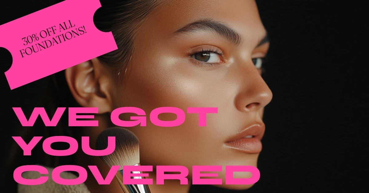 Bold Pop Neon Beauty Facebook Post