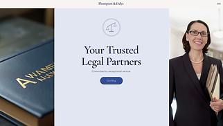 Law website templates - Law Firm (Professional)