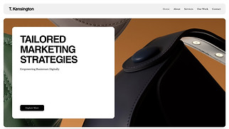 Marketing & Advertising website templates - Digital Marketing Agency (Trendy)