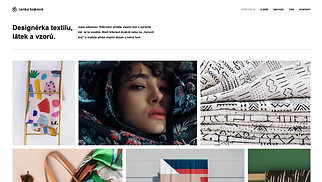 Webové šablony pro Umění a řemesla – Módní návrhář