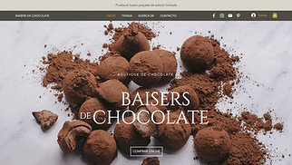 Tienda Online plantillas web – Tienda de chocolates