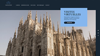 Templates de sites web Voyages et tourisme - Société de visites virtuelles