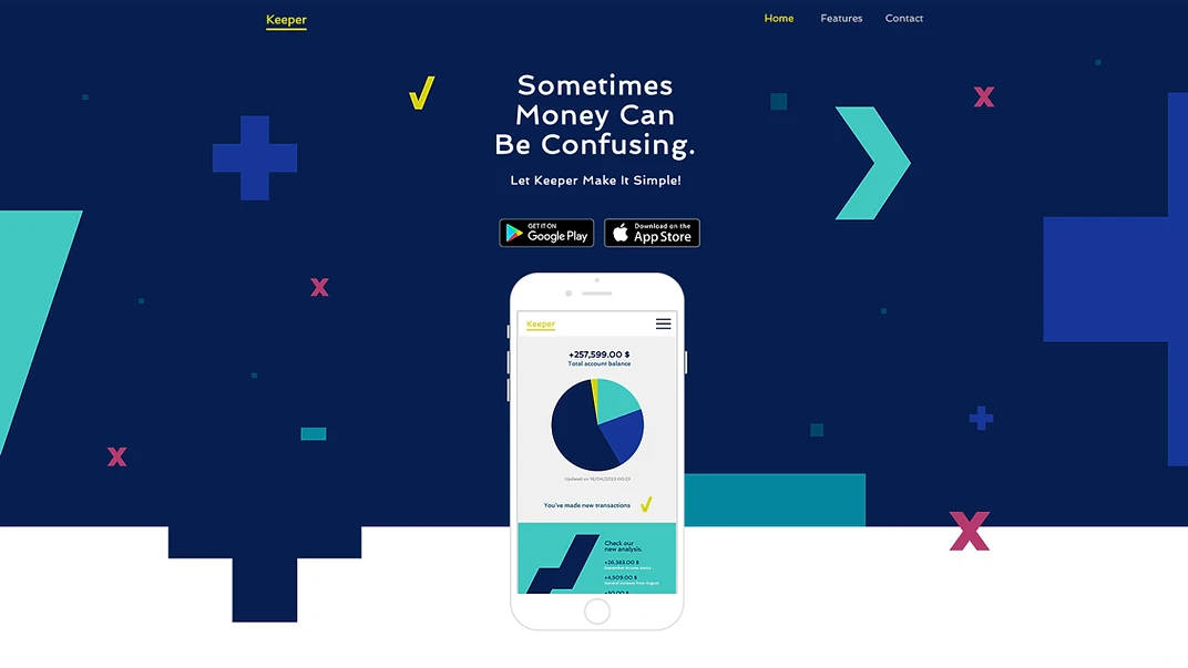 App Landing Page