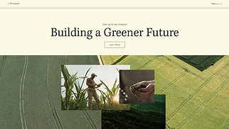 Industrial website templates - Agriculture Startup (Clean)