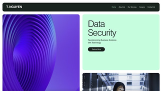 Business website templates - IT Startup (Clean)