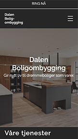 Bedrifter website templates – Byggefirma