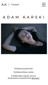 Wszystkie website templates – Fotograf