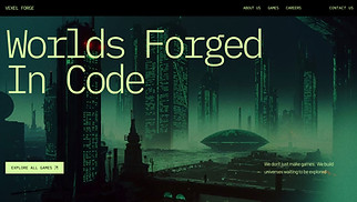 Szablony stron z dziedziny „Wszystko” - Gaming Company (Bold)