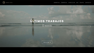 Portafolios Online plantillas web – Camarógrafo