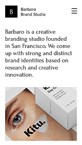 Mẫu trang web Xây dựng thương hiệu – Studio thiết kế