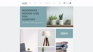 Haus & Dekor Website-Vorlagen - Shop für Wohnaccessoires