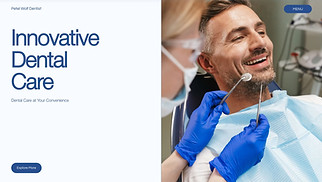  website templates - Dentist (Accessible)