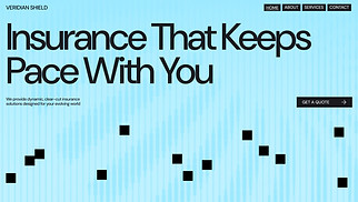 Finanzas plantillas web – Agente de Seguros (Dinámico)