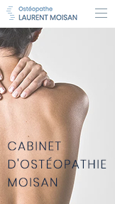 Templates de site web pour Santé et bien-être - Ostéopathe