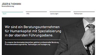 Unternehmen Website-Vorlagen - Personalvermittlung